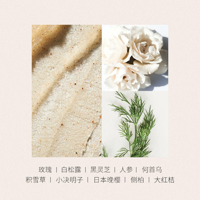 EOFE白松露玫瑰精粹控油蓬松海盐洗发膏人参玫瑰植粹修复发膜套装