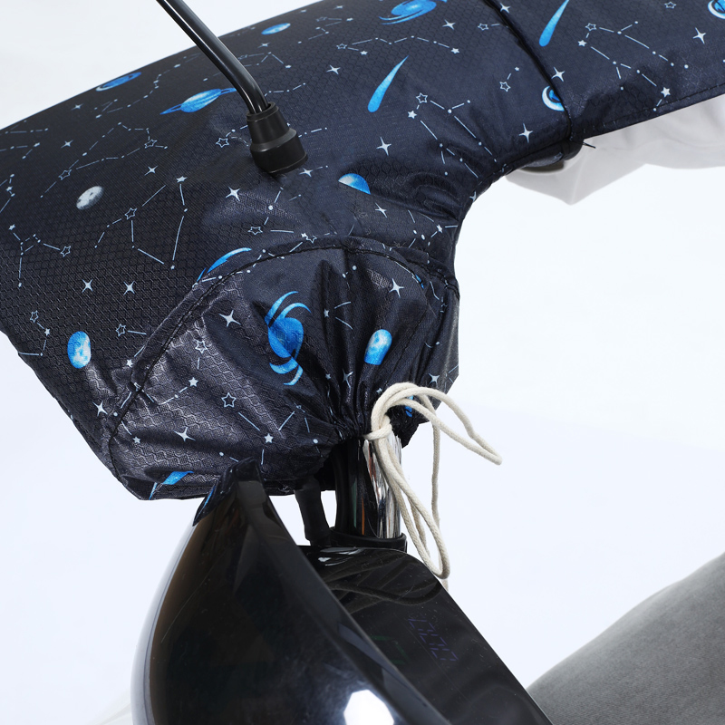 电动车把套冬季加绒加厚加盖防雨机车手套三轮车自行车护手通用