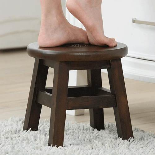 那澜多好实木小板凳茶几凳玄关卧室茶吧矮凳换鞋凳加厚小凳子