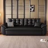 威品斯沙发床小户型家用多功能储物可折叠客厅单双人猫抓皮沙发