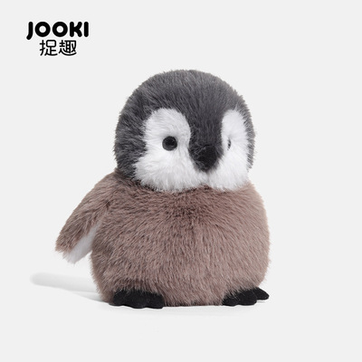 捉趣企鹅可爱毛绒玩具