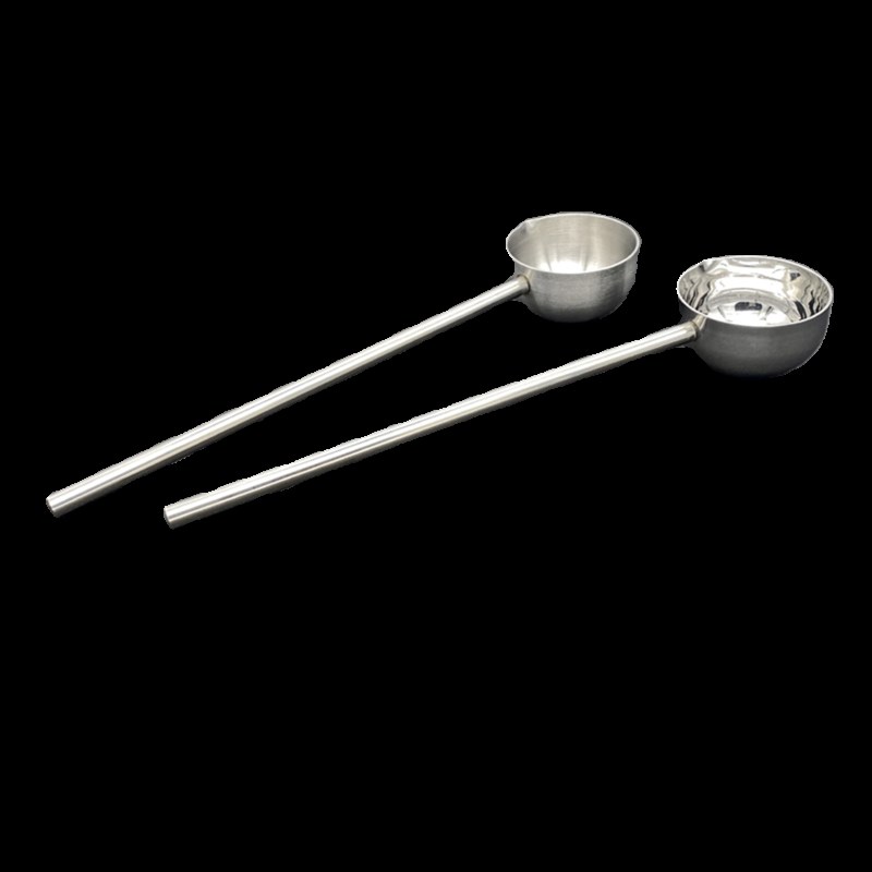 油勺子304不锈钢泼油酱油长柄家用汤勺烧油迷你热油小锅神器淋油