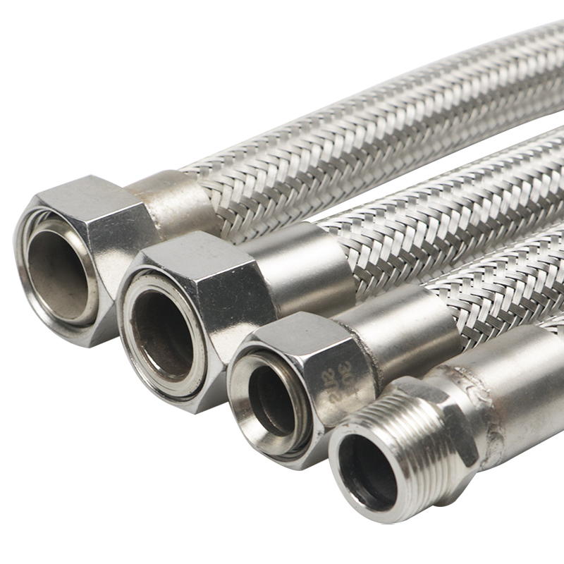 工业不锈钢金属波纹管304编制网软管4分6分1寸耐高温高压蒸汽油管