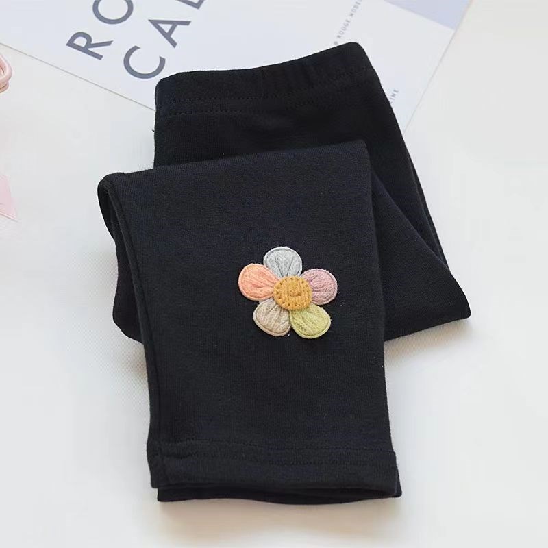 女宝宝打底裤薄款儿童打底裤春秋外穿小女孩长裤子春秋款