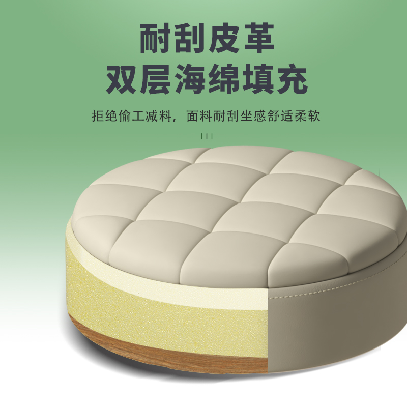 美容凳子美发大工凳理发店升降旋转滑轮凳子美甲师椅子美容院专用