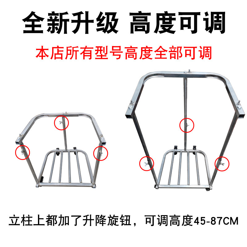 撑袋子神器移动支撑架家用撑口打包架农用玉米带轮撑袋器编织袋