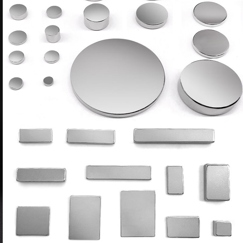强力磁铁超高性能N52钕铁硼强磁力圆长方形吸铁石贴片高强度磁钢