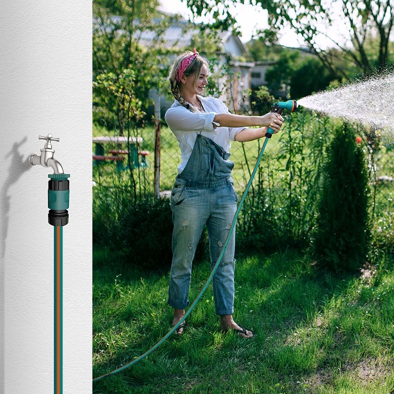 园艺佳4分水管洗车浇花防冻PVC软管浇水种菜灌溉家用加厚花园管