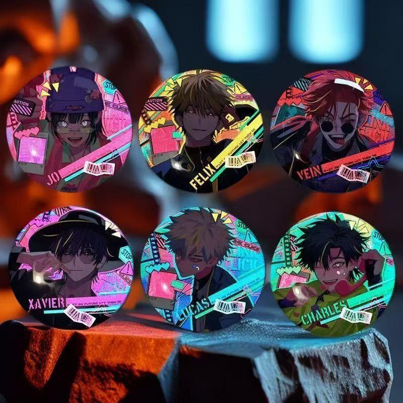 时光人反光徽章小时乔苓夏斐谷子周边吧唧胸针礼物痛包挂件