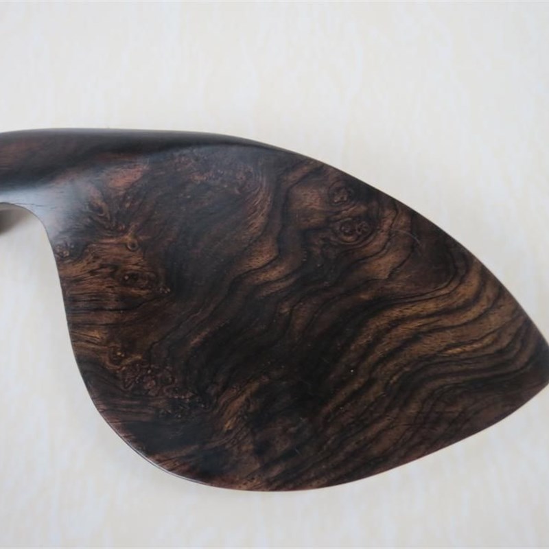 高质量1片4/4自然乌木小提琴塞托,腮托