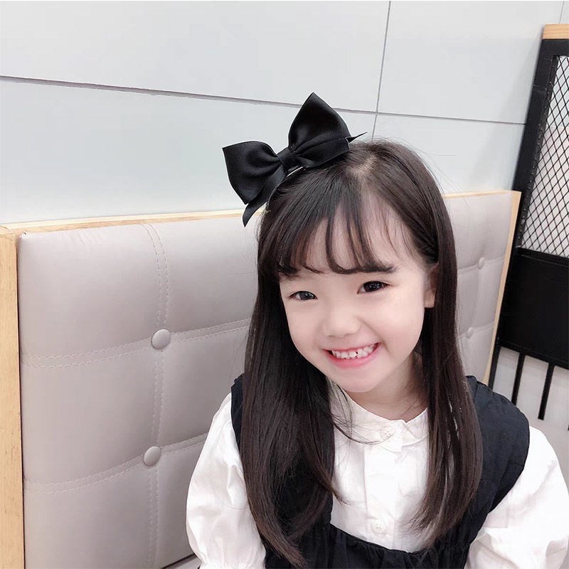 日韩新款儿童立体蝴蝶结发夹小女孩公主可爱宝宝淑女发卡夹子发饰