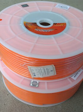 PU8*5高压气管空压透明气动软管8MM气泵5*8气线橙色木工装修气管