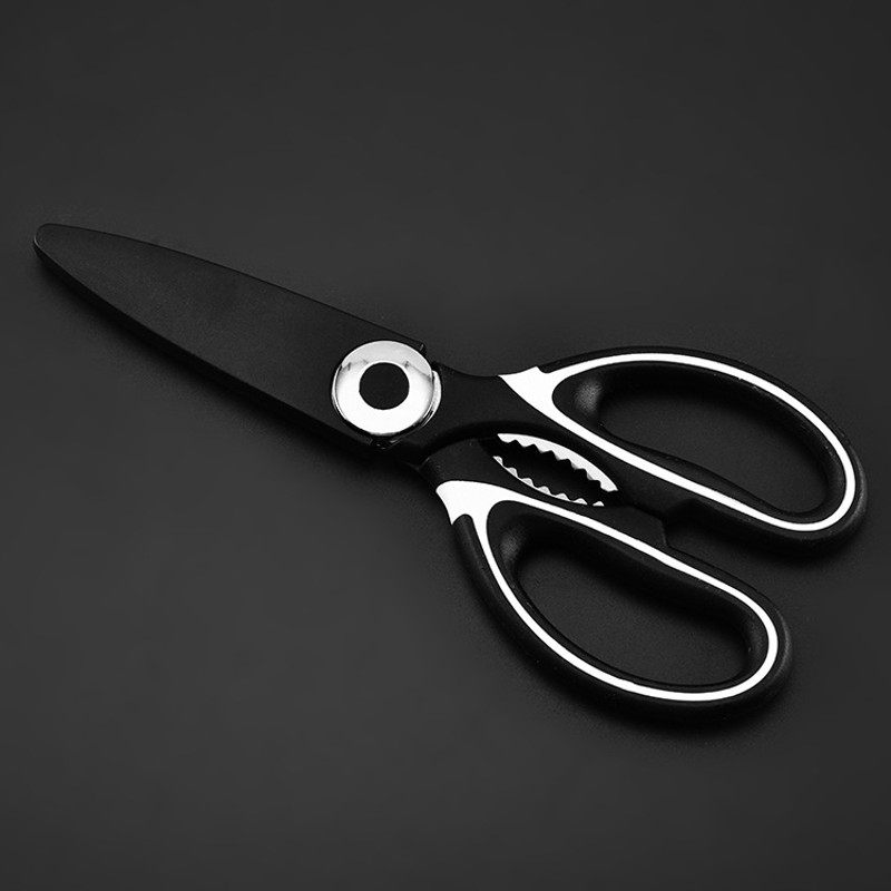 厨房剪刀包邮不锈钢多功能家用熟食鸡骨食物杀鱼刮鳞烤肉剪肉剪子,居家日用,家用剪刀,淘宝优惠券,粉丝福利购,淘宝优惠卷