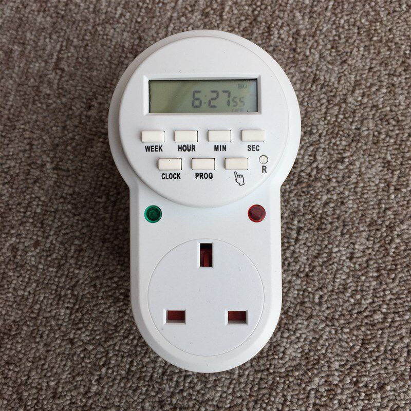 英式定时器香港英国定时开关 计时器13A英标港版定时插座电子定时