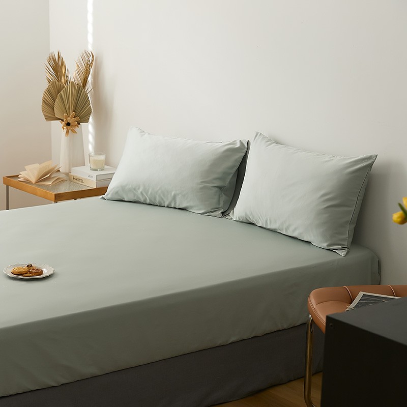 100支新疆长绒棉床笠单件 加厚纯棉床单席梦思保护套全棉床垫套罩