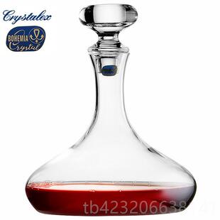 克进捷口水晶玻璃红酒醒器红酒葡萄酒酒具带盖醒酒壶分酒酒壶 正品