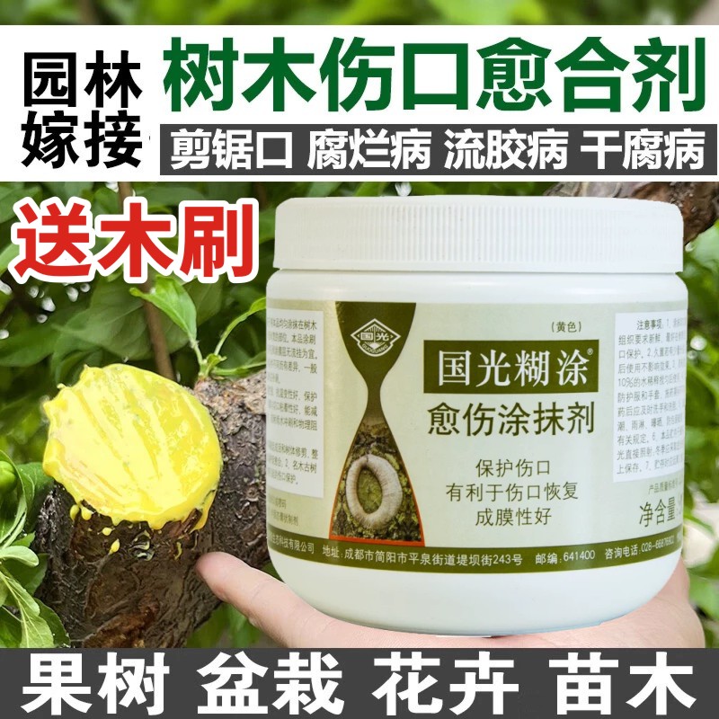 国光糊涂植物伤口愈伤剂