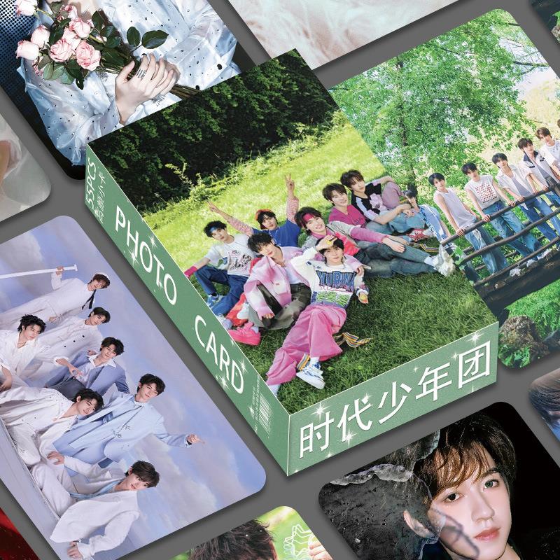 TNT时代少年团高颜小卡55张马嘉祺严浩翔丁程鑫宋亚轩寸LOMO卡片