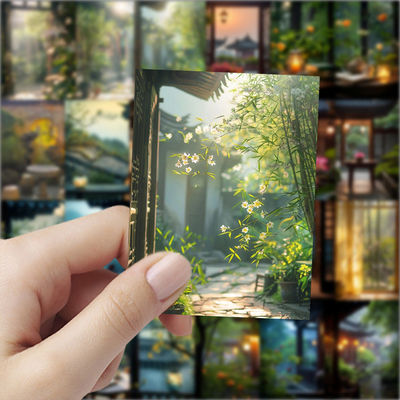 新款禅意贴纸ins高颜值爆款创意悠闲自得手机壳手账装饰贴画防水