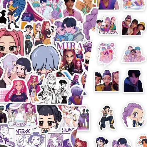 150张kpop猎魔女团贴纸合集