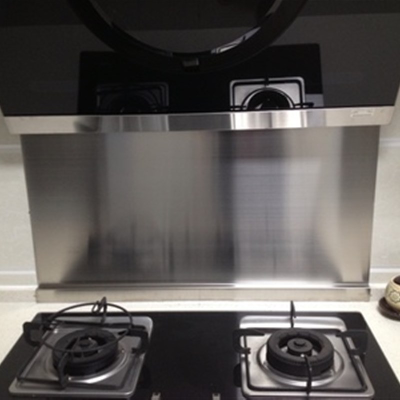 加工定制定做抽\吸油烟机厨房不锈D钢挡油板防油板厨房防油烟贴纸