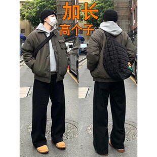 190cm加长牛仔裤男高个子185瘦高裤子180秋季120cmS115cm直筒110
