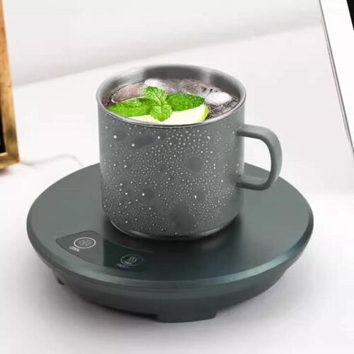 制冷快速两用创意降温机速冷杯加热F暖恒温杯垫饮料冰镇神器办公