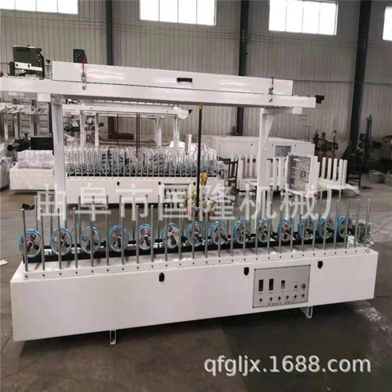 集成墙板木饰面模块背景墙包覆机 碳纤维集成板包覆机 自动除尘