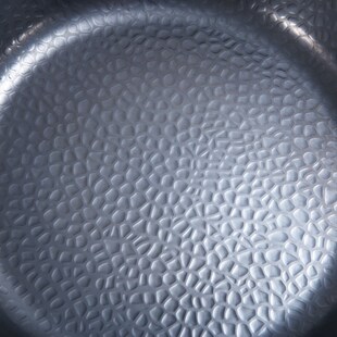 定制缎纹精铁平底锅纯铁锅无涂层牛排深I煎锅小烙饼炒菜家用炒菜