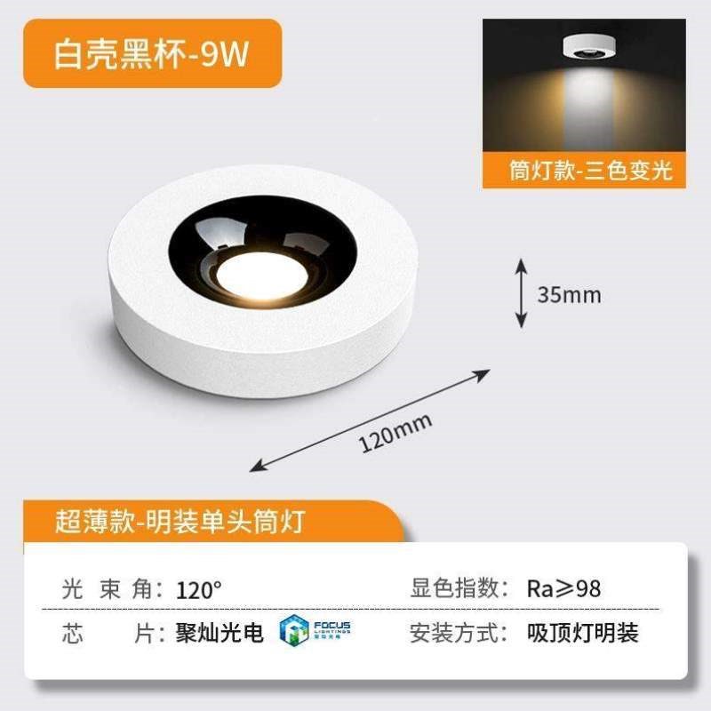 道灯过防眩筒灯玄关超薄r光免无主灯吊顶射灯吸顶灯明装灯走廊入