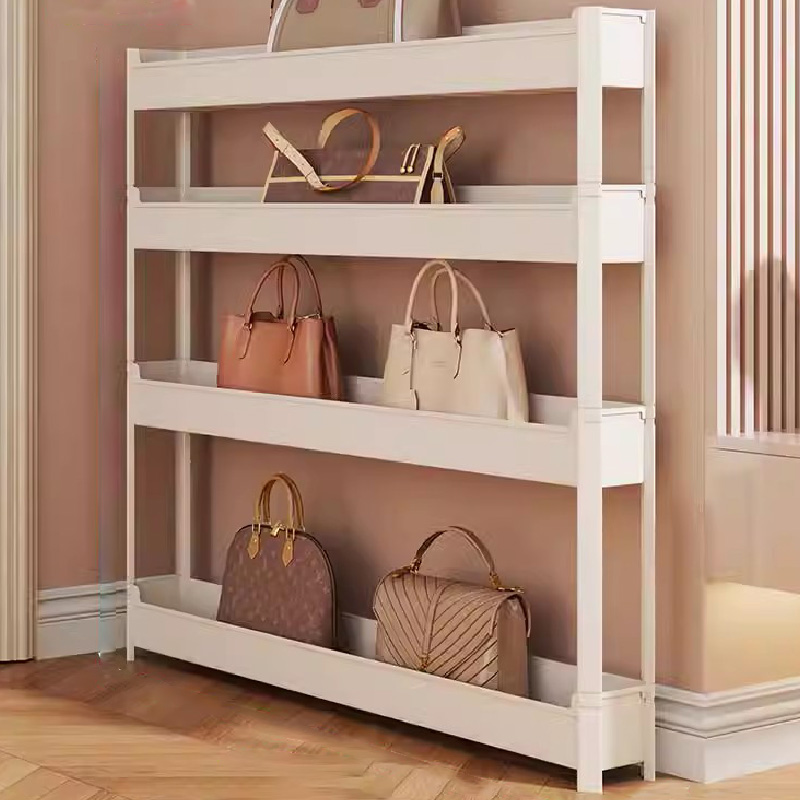 包包收纳神器门后挂放包包的置物架家用多层入户皮包存放展示架子