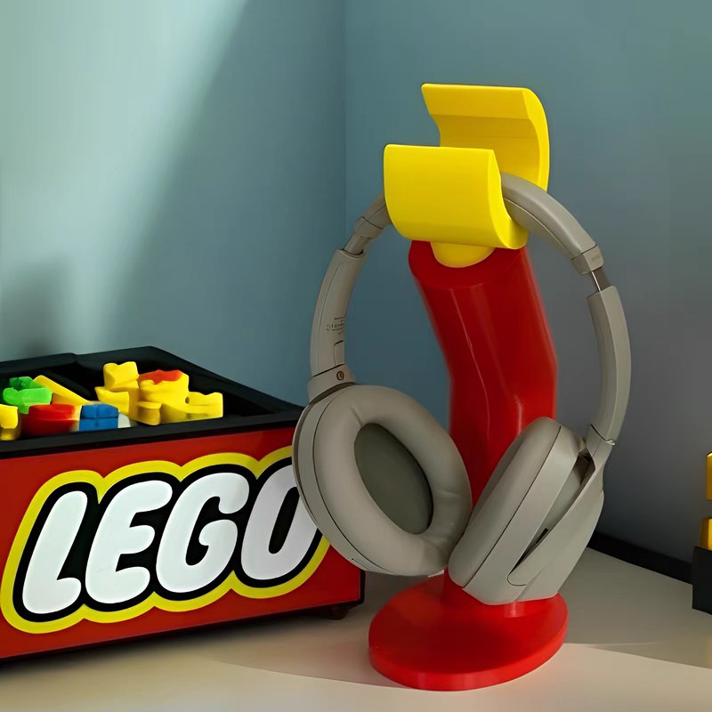 创意造型耳机支架电脑耳机挂架配件桌面支架置物架个性定制3D打印