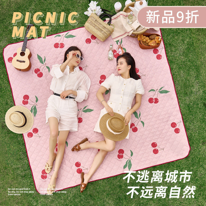 野餐垫防潮垫加厚加大郊游野餐布防水户外露营便携野炊帐篷地垫