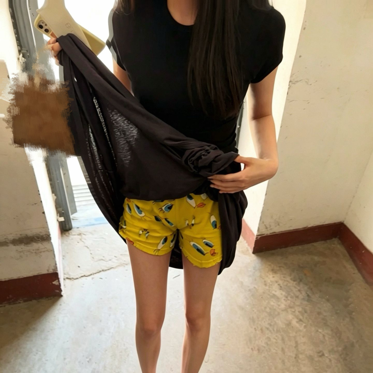 可爱家居外穿裤慵懒显瘦女短款2026宽松休闲百搭睡裤夏季卡通