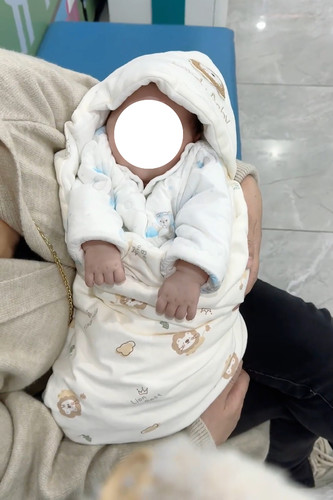 纯棉母婴A类可机洗小被子包被产房包被新生儿抱被春秋冬加厚款