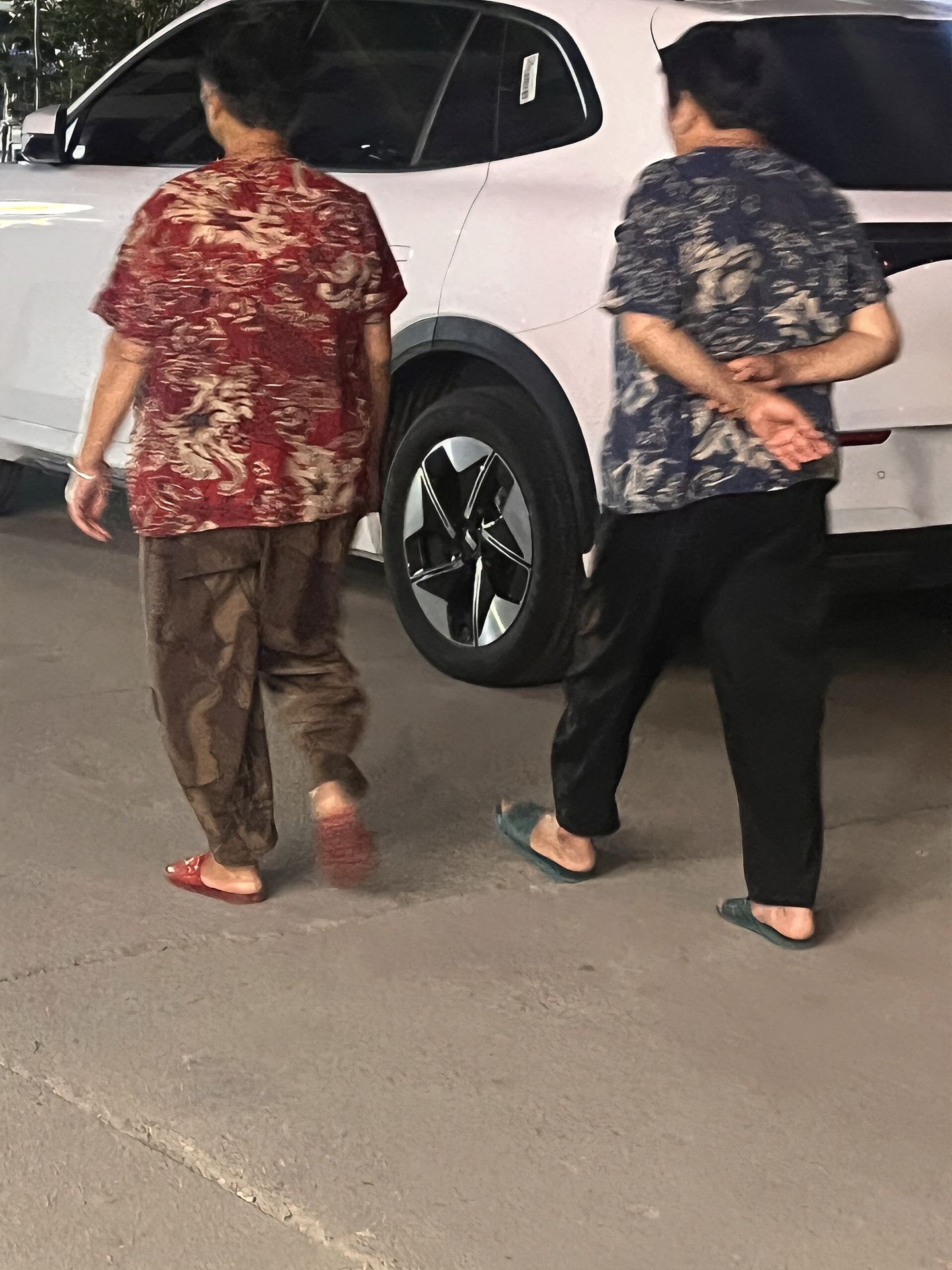 夏季中年女装V领复古青花瓷短袖小衫洋气妈妈装花色t恤百搭上衣