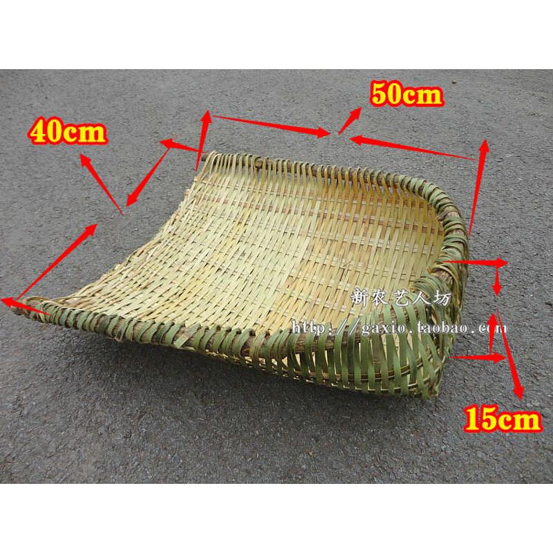 纯手工柳条簸箕 箢箕 民间工艺畚C箕 柳编家用 竹编菜盘 枊匾 撮