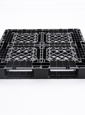 1111一次性j出货托盘塑料托盘黑色一次性托盘装柜塑料托盘