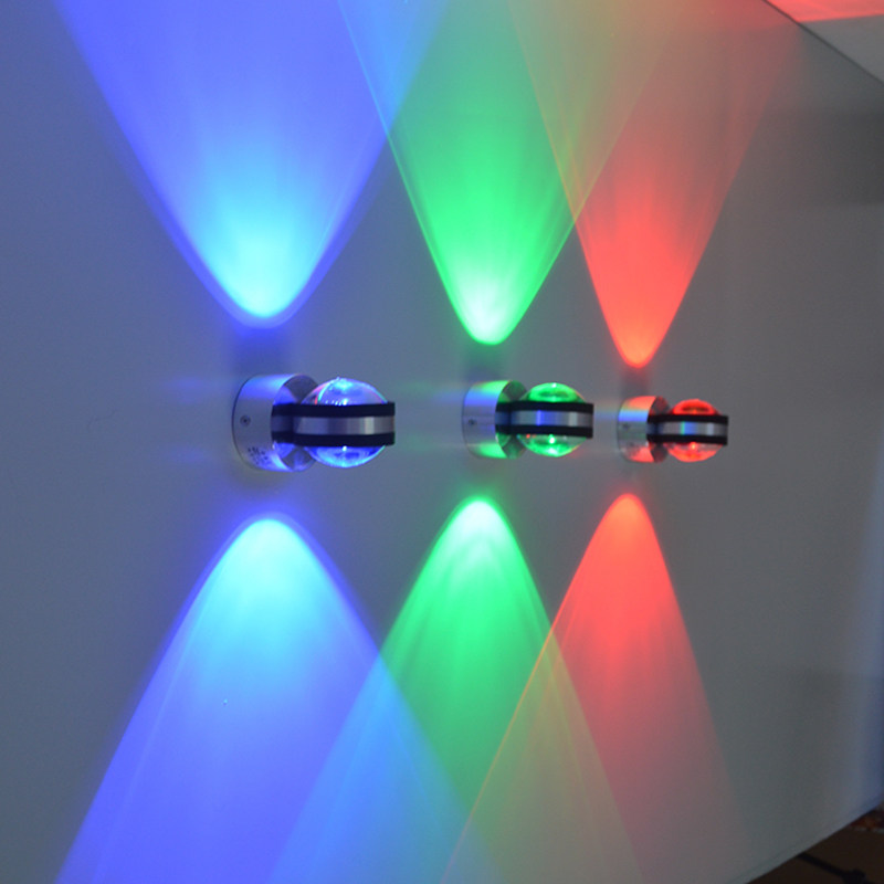 简约LED壁灯过道灯水晶灯背景墙灯客厅卧室床头灯双头射灯明装,家装灯饰光源,嵌入式射灯,淘宝优惠券,粉丝福利购,淘宝优惠卷