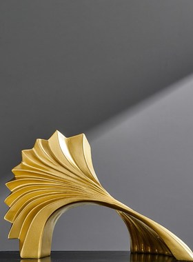 轻奢高档酒柜装饰品摆件客厅电视C柜办公室桌面酒架博古架风生水