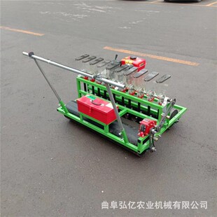 多行汽油动力蔬菜精播机种药材播种器多用途小U颗粒种子点播机