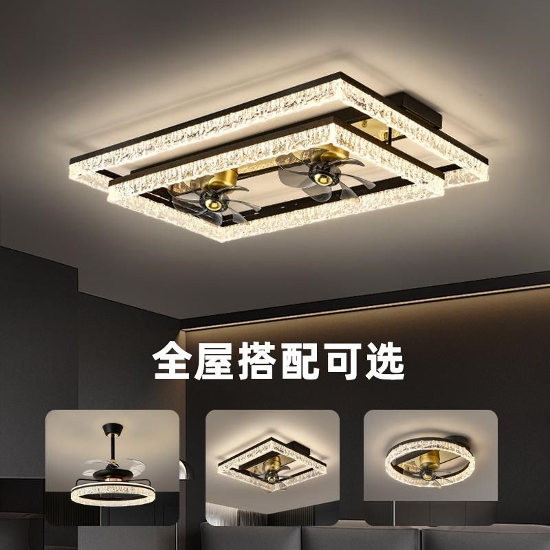 意式轻奢风扇灯现代简约大气客厅吸顶灯2025新款灯具全屋组合套餐,家装灯饰光源,风扇灯,淘宝优惠券,粉丝福利购,淘宝优惠卷