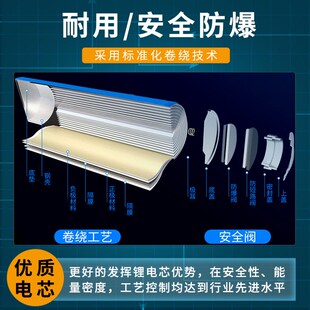 18650锂电池组12v大容量带保护板充电电池12伏LED灯带户外音箱响
