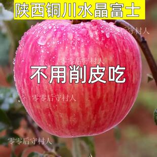 正宗陕西铜川印台红富士苹果大果整箱孕妇5/10斤装包邮带箱重量