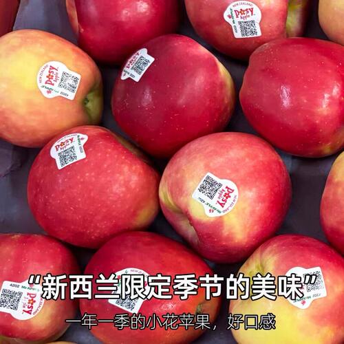 新货新西兰进口小花苹果P
