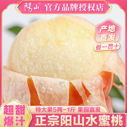 正宗无锡阳山水蜜桃新鲜