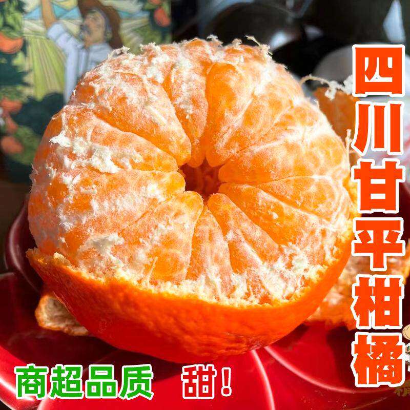 正宗四川眉山甘平柑橘子新鲜水果当季整箱丑八怪柑橘粑粑柑桔包邮