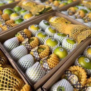 海南水果礼盒三亚特产新鲜热带鲜果拼箱春节过年礼品大芒果释迦果