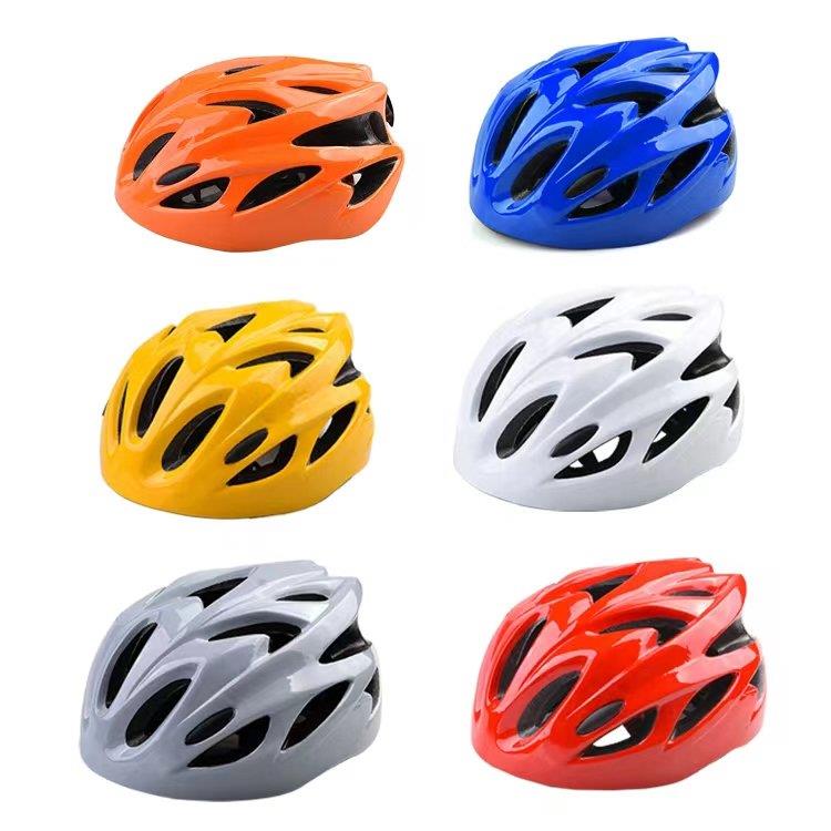 加大头围66代驾专用头盔带灯自行车安全帽一体成型通风超轻内衬