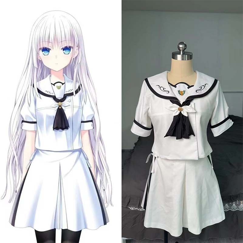 空之境口袋鸣濑白羽空门苍cos服 制服文德斯
